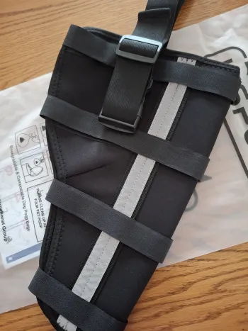 Hinged Dog Leg Brace review Yale McDonald
