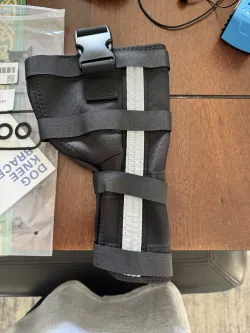Hinged Dog Leg Brace review Kelly Thompson