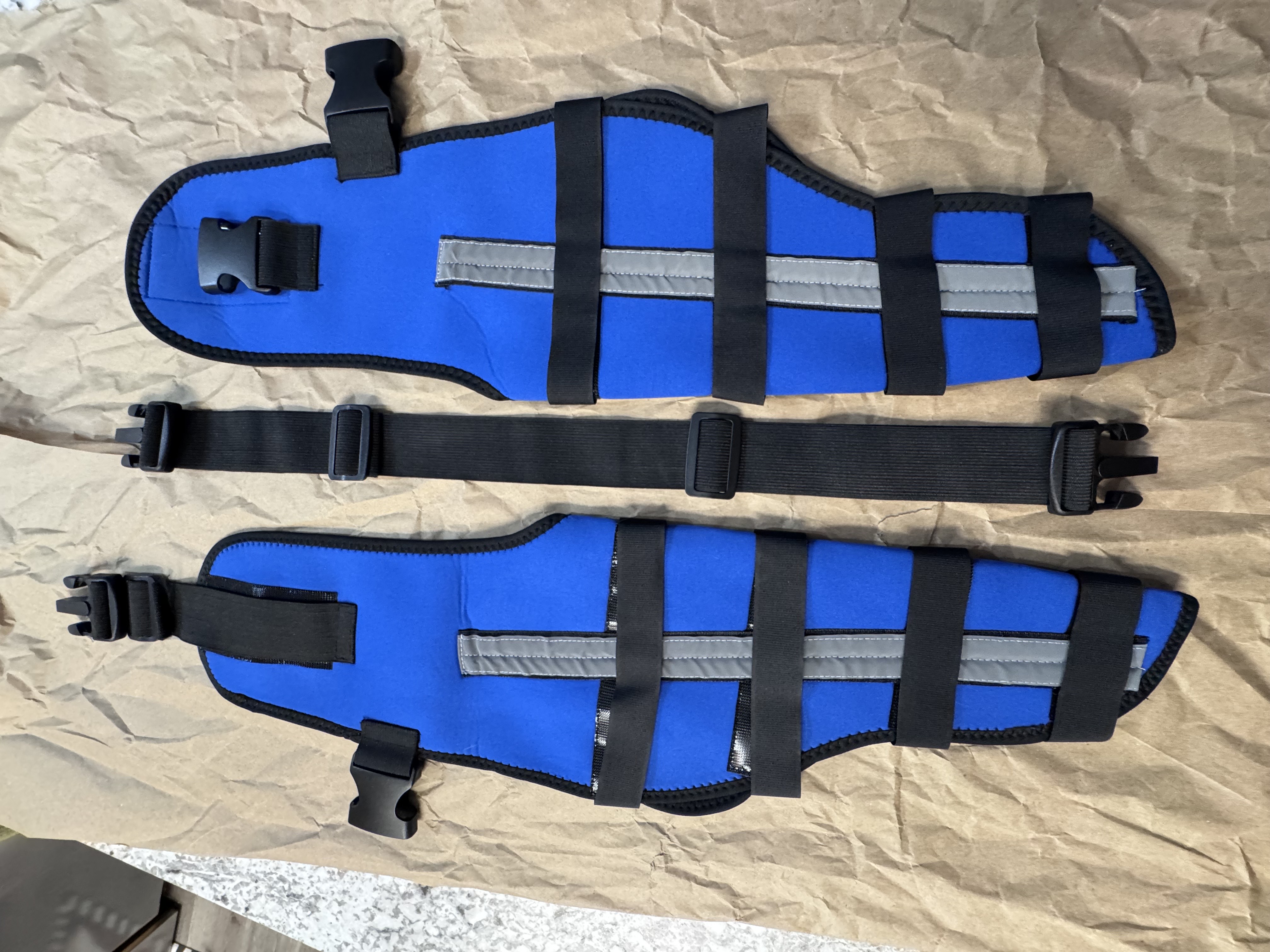 Hinged Dog Double Leg Brace review Lesley Milne 01