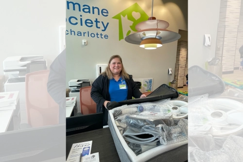 Donation from LOVEPLUSPET to Humane Society of Charlotte