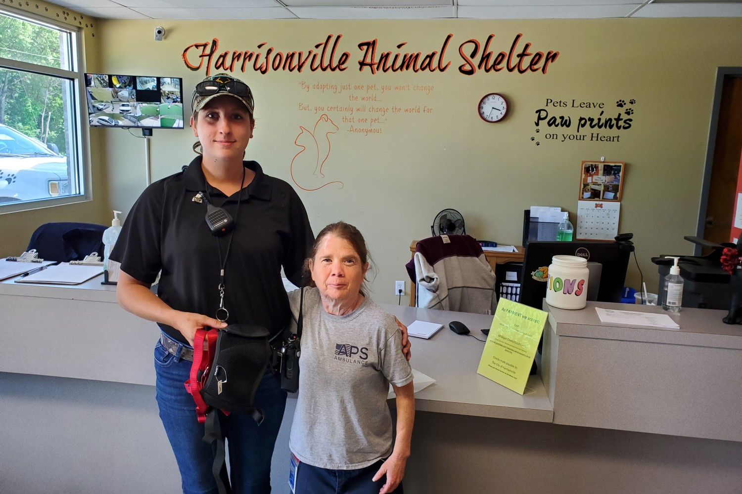 Donation from LOVEPLUSPET to Harrisonville Animal Shelter