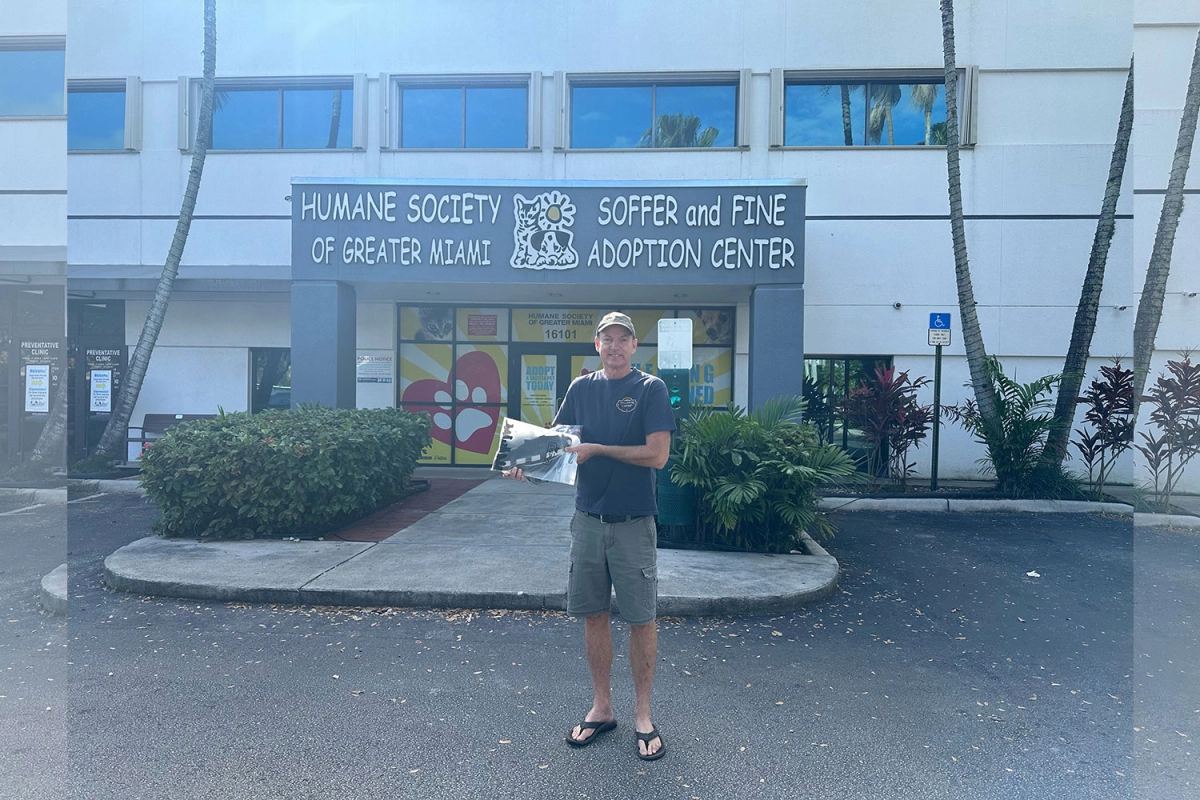 Donation from LOVEPLUSPET to Soffer and Fine Adoption Center