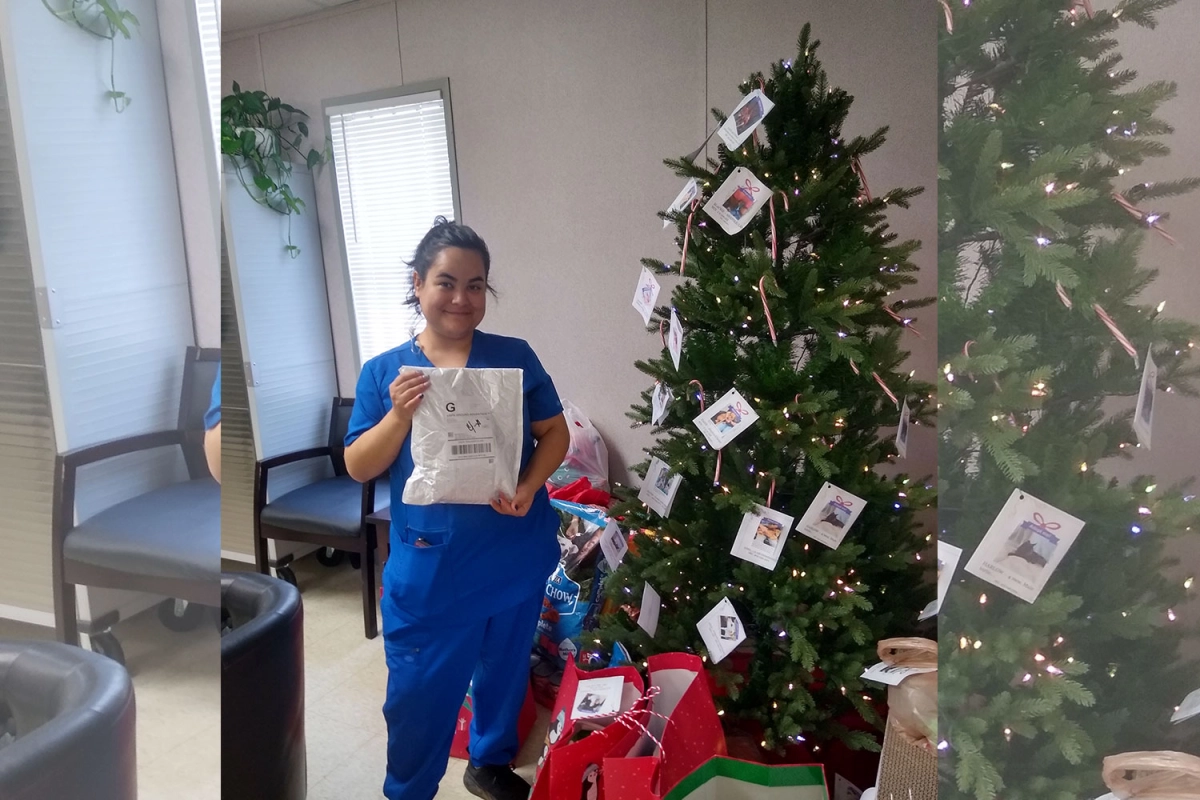 Donation from LOVEPLUSPET to Northside Veterinary Hospital in Shawnee