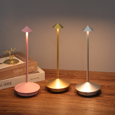 Getglow Modern Cordless Table Lamp Set of 2, Portable LED Desk Lamps, 02