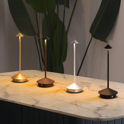 Getglow Modern Cordless Table Lamp Set of 2, Portable LED Desk Lamps, 01