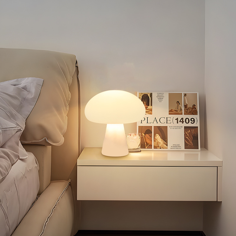 Getglow Luxury-feel Bedroom Mushroom Table Lamp