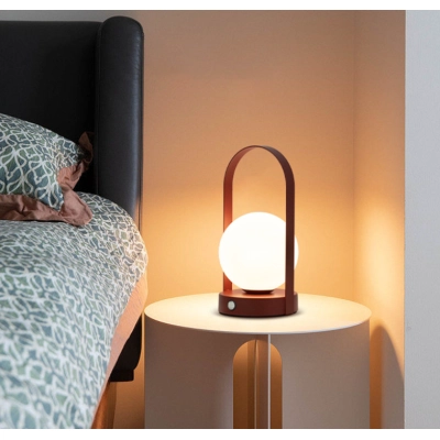 Bedroom Bedside Lamp Red 01