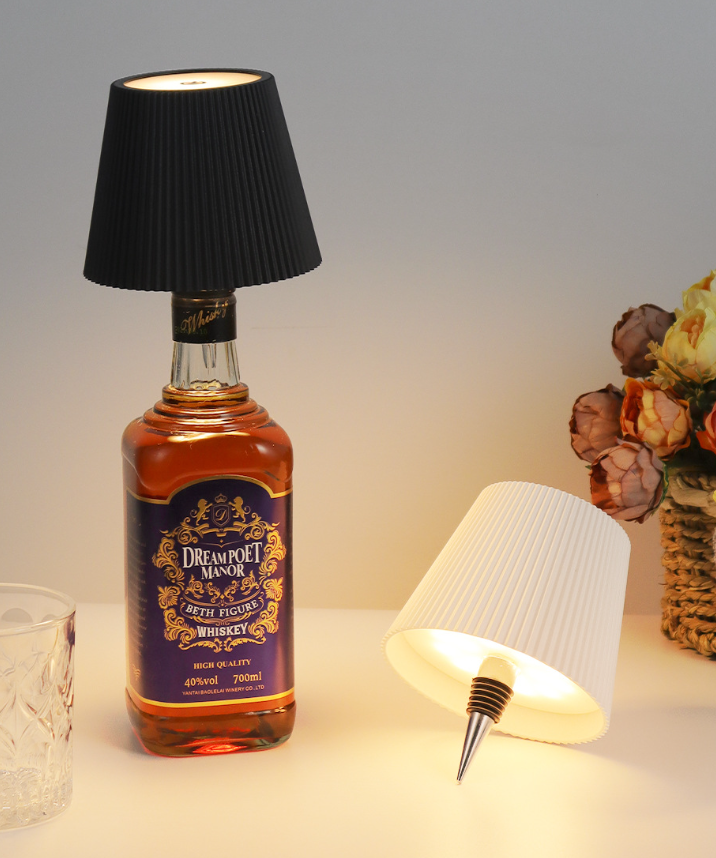 Bedroom Twill-Weave Insert Table Lamp Black