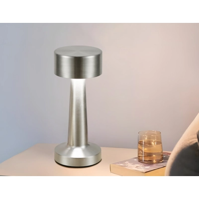 Getglow Barbell Lamp Sliver 01