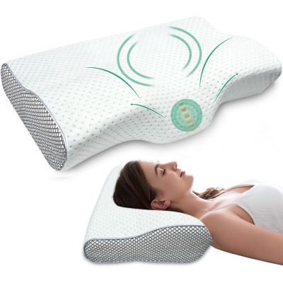 Cervical Memory Foam Pillows For Neck Pain Contour Pillow