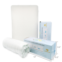 Standard Size Memory Foam Pillows Home Classics Bed Pillow Bundle 2 Pack