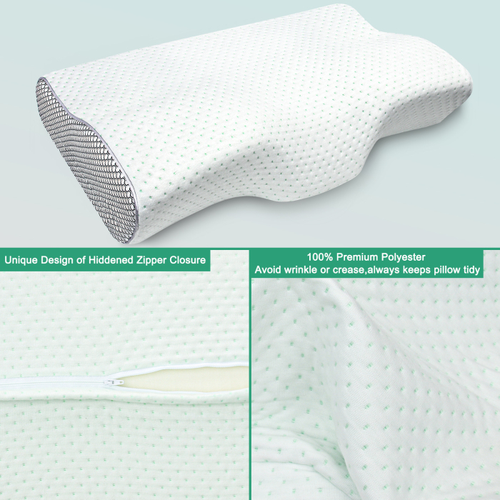 Washable Memory Pillow Cover For Cervical Pillow 