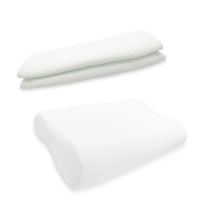 Washable Memory Pillow Cover For Wavy Bed Pillow 