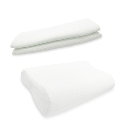 Washable Memory Pillow Cover For Wavy Bed Pillow 
