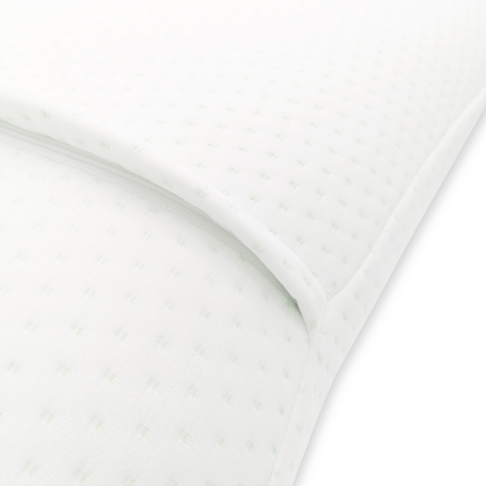 Washable Pillow Cover For Classic High Density Memory Foam Bed Pillow 
