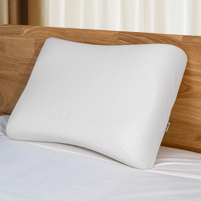 Contour Memory Foam Pillows For Neck Pain Cervical Pillow Bundle 2 Pack