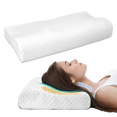 3D Massage Particles Memory Foam Pillow Bed Cervical Pillow