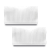 Cervical Memory Foam Pillows For Neck Pain Contour Pillow Bundle 2 Pack
