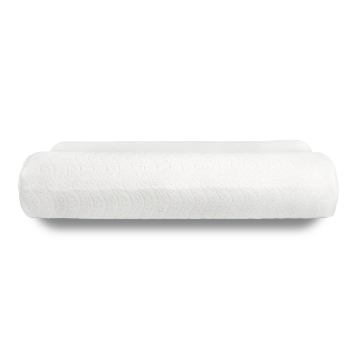 Standard Size Pillow Neck Memory Foam Pillows For Side Sleep Contour Bed Pillows Bundle 2 Pack
