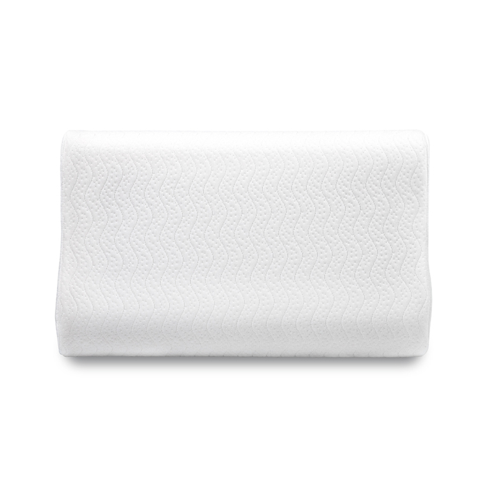 Standard Size Pillow Neck Memory Foam Pillows For Side Sleep Contour Bed Pillows Bundle 2 Pack