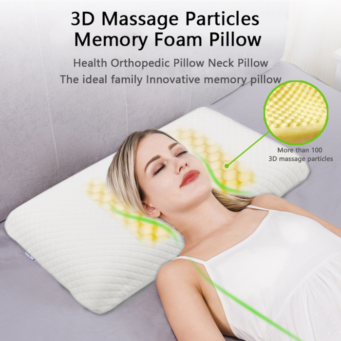 3D Massage Particles Memory Foam Pillow Standard Size Orthopedic Pillow Neck Pillow