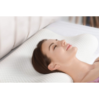 Arrontop Memory Foam Pillow Ergonomic Contour Orthopedic Bed Pillow for Side Back Stomach Sleeper