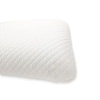 Washable Pillow Cover For Classic High Density Memory Foam Bed Pillow 