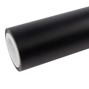  Super Matte Deep Black Car Vinyl Wrap