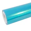  Candy Metallic Neon Light Blue Car Vinyl Wrap