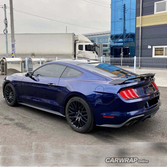 Quality Aluko Gloss Metallic Tanzanite Blue Vinyl Wrap Car Wrap For