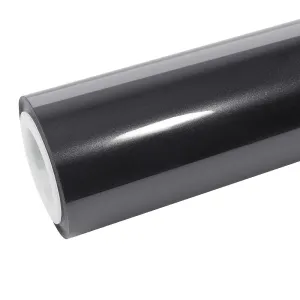Gloss Metallic Graphite Gray Car Vinyl Wrap