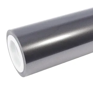Metal Space Grey Car Vinyl Wrap