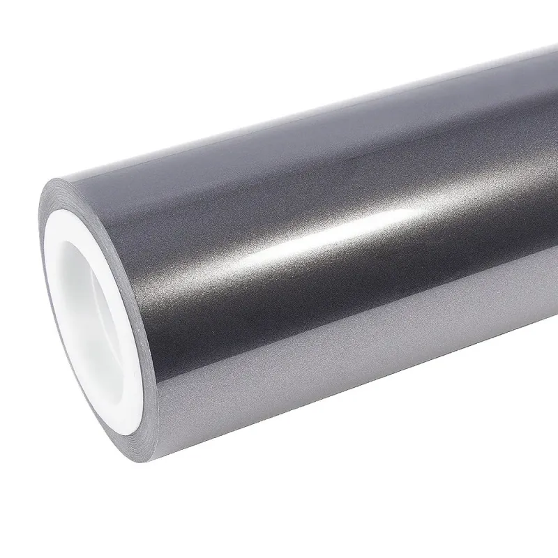 Metal Space Grey Car Vinyl Wrap