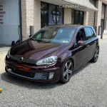 Gloss Metallic Rosewood Red Car Vinyl Wrap