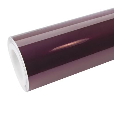 Aluko Matte Metallic Wine Red Vinyl Wrap Car Wrap