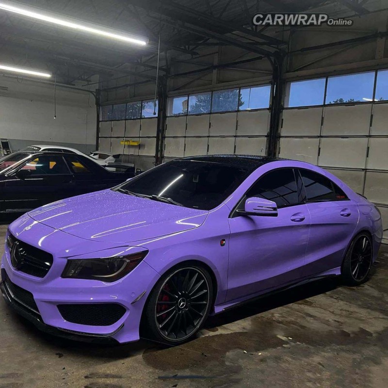 Super Gloss Lavender Purple Car Vinyl Wrap