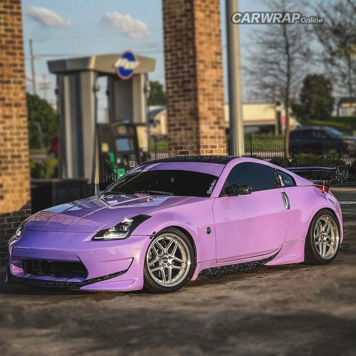 Quality Super Gloss Lavender Purple Car Vinyl Wrap For Sale
