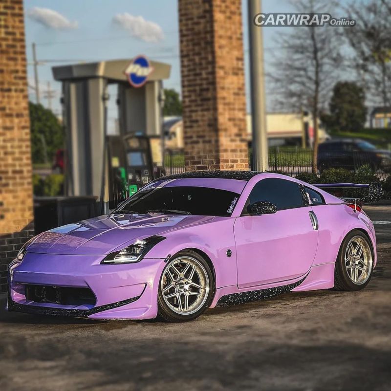 Super Gloss Lavender Purple Car Vinyl Wrap