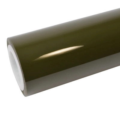 Super Gloss Reseda Green Car Vinyl Wrap 01