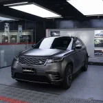 Matte Battleship Gray Car Vinyl Wrap