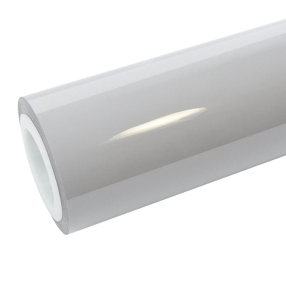 Super Gloss Ash Gray Car Vinyl Wrap