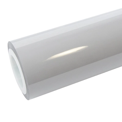 Super Gloss Ash Gray Car Vinyl Wrap 01