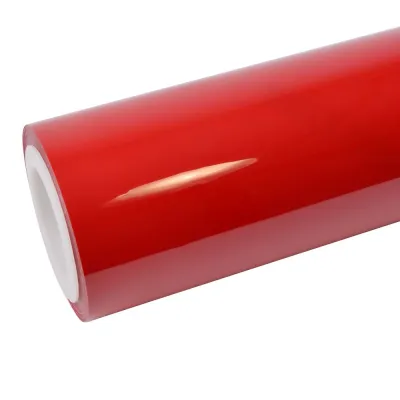 Super Gloss Rouge Red Car Vinyl Wrap 01