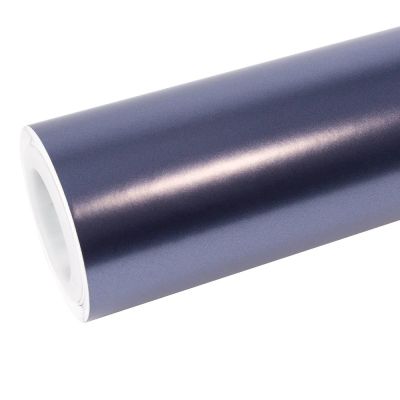 Matte Metallic Oxford Blue Car Vinyl Wrap 01