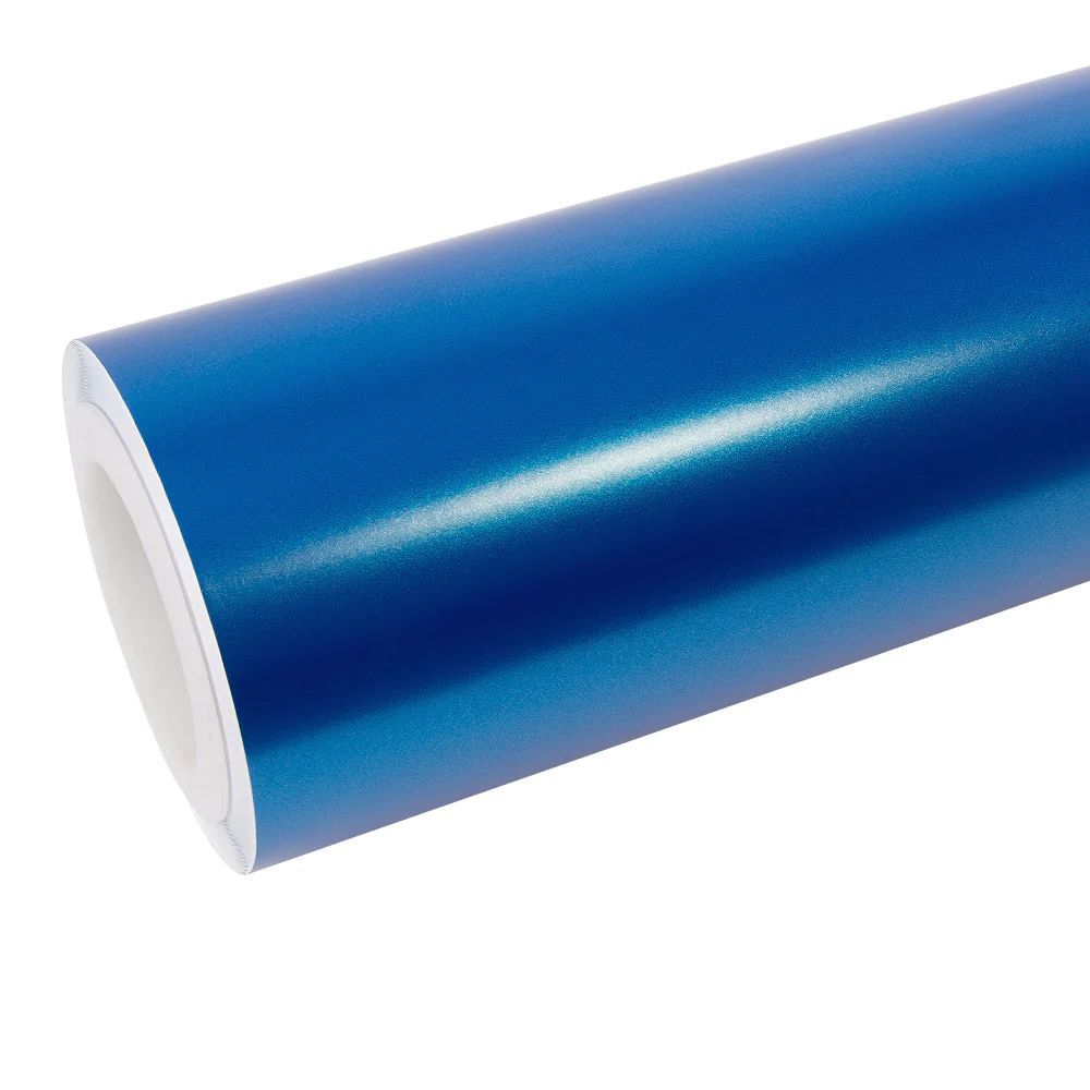 Matte Metallic Blue Car Vinyl Wrap