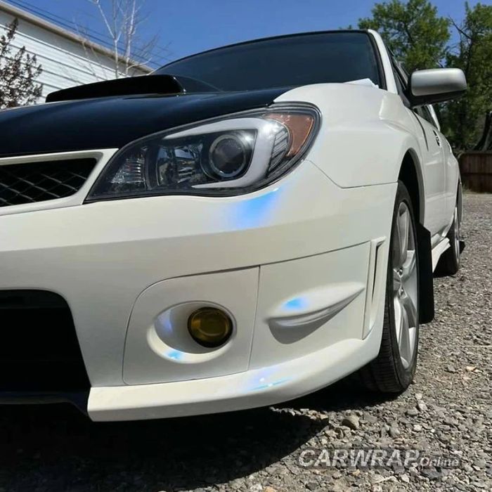 Quality Aluko Glitter Metallic Diamond Blue White Vinyl Wrap Car Wrap