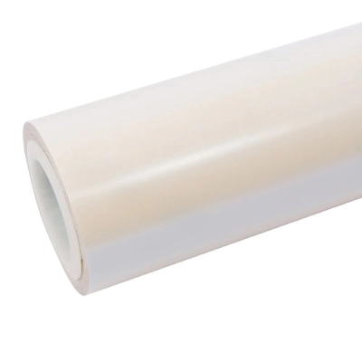 Matte White Blue Car Vinyl Wrap 01