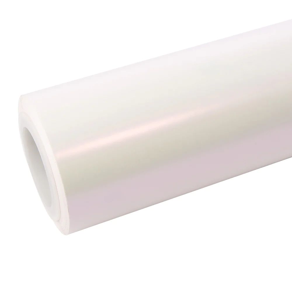 Matte White Purple Car Vinyl Wrap