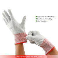 Carwraponline Carbon Fiber Motorcycle Vehicle Vinyl Wrap Gloves