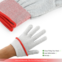 Carwraponline Carbon Fiber Motorcycle Vehicle Vinyl Wrap Gloves